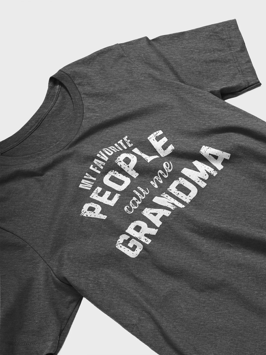 My Favorite People Call Me Grandma - Unisex T-shirt Bella Canvas 3001 product image (14)