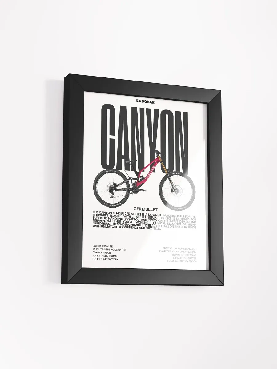 Canyon Sender CFR Mullet Frame product image (6)