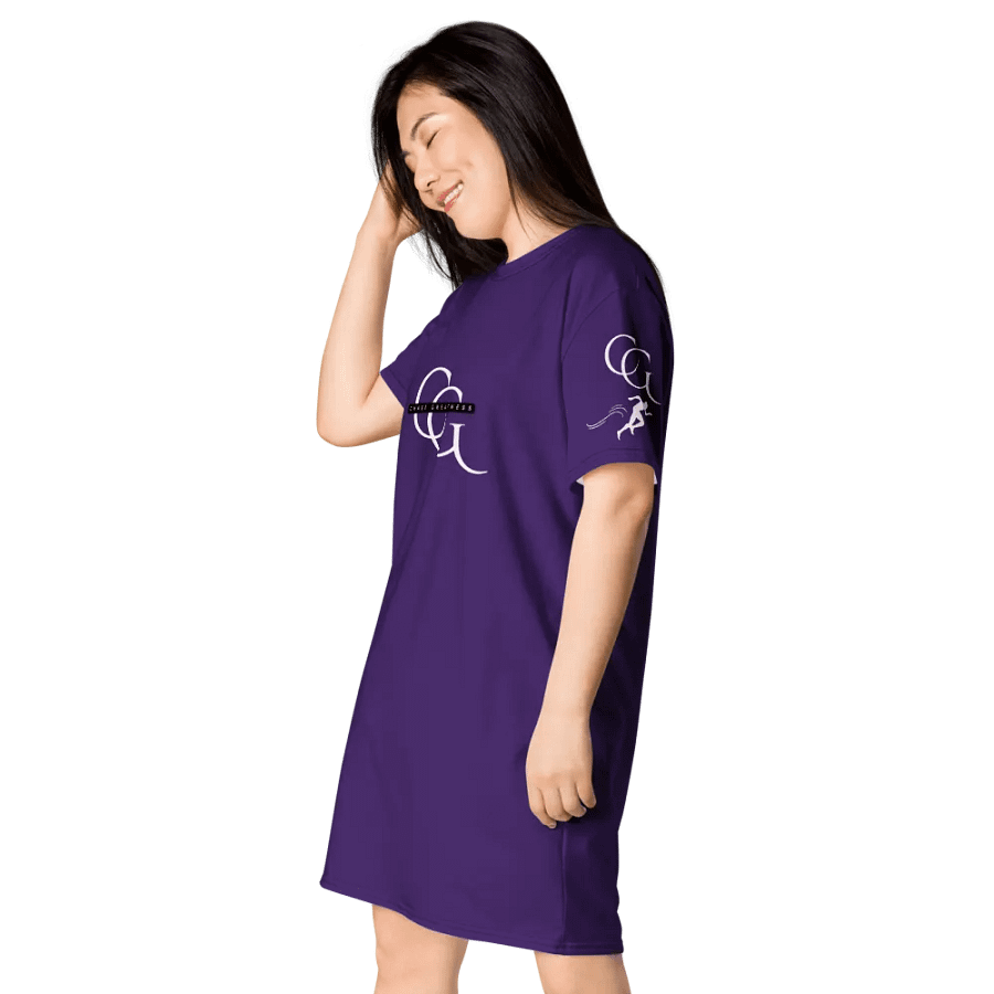 CG Purple T- Shirt Dress product image (3)