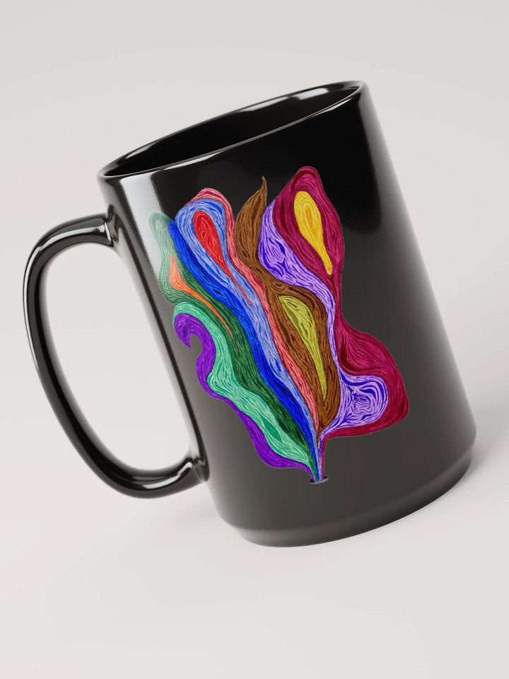 COLORS OF MY SOUL black glossy mug product image (1)