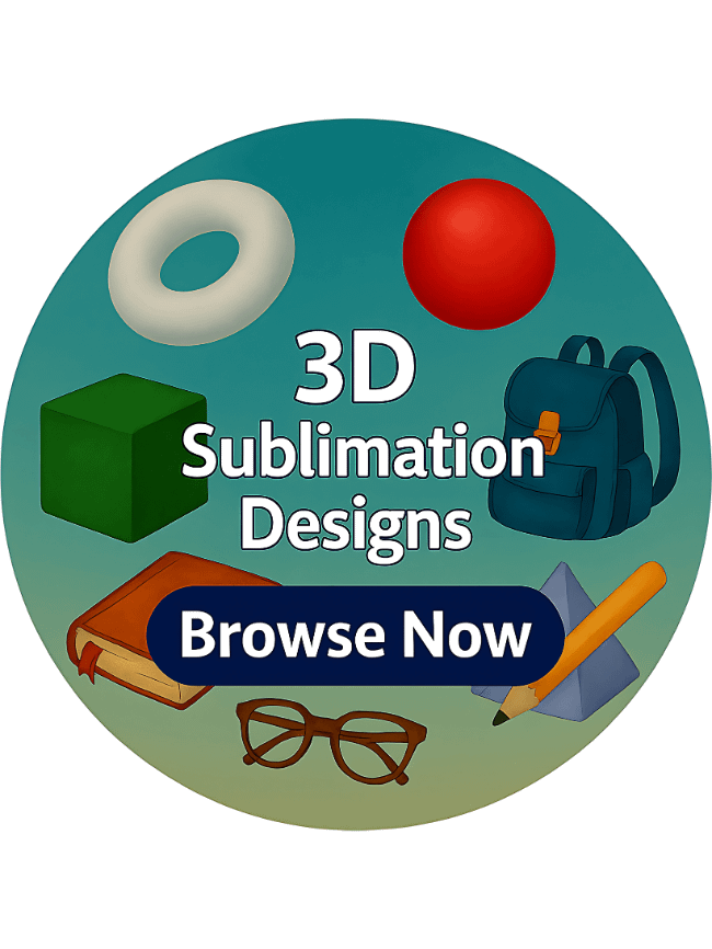 3D Sublimation Designs