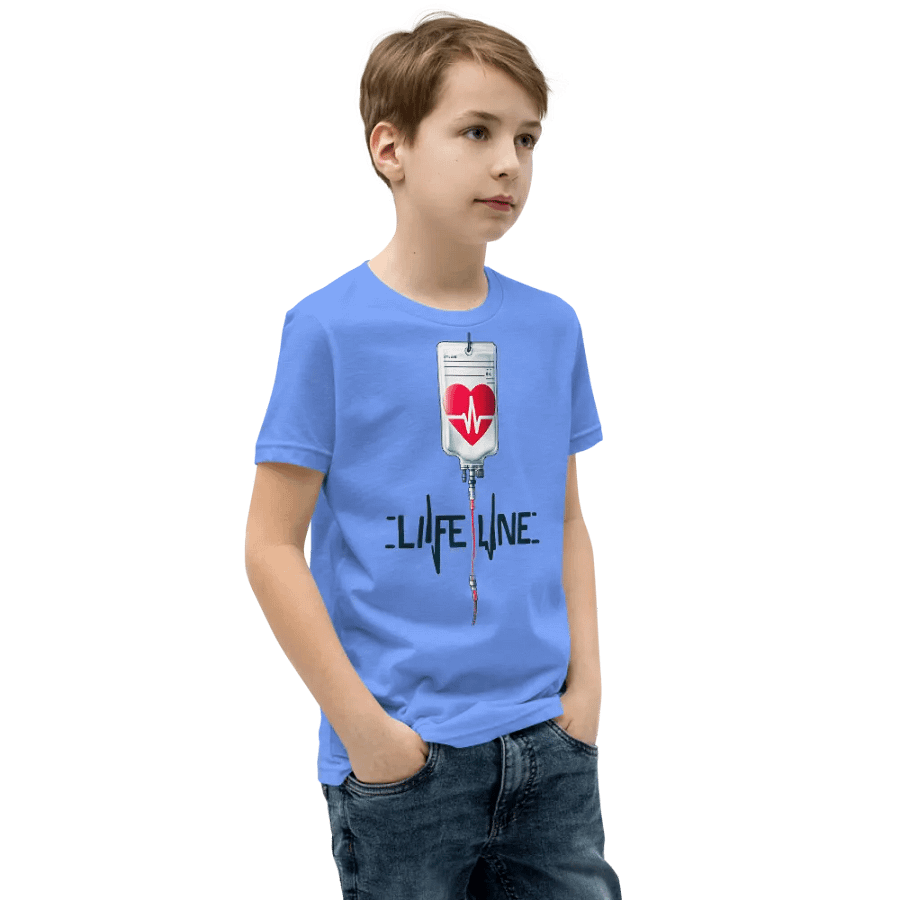 Lifeline Heartbeat Youth T-Shirt product image (20)
