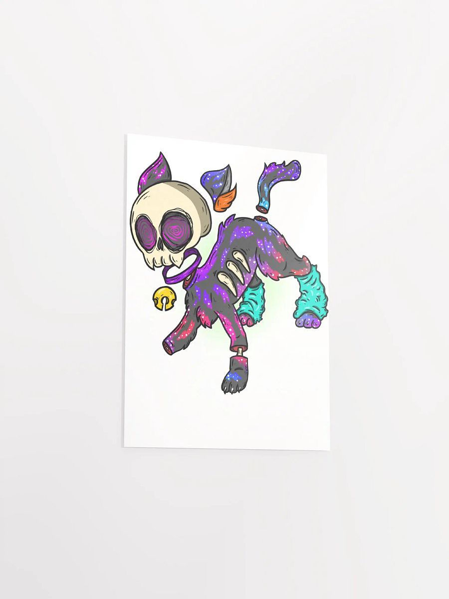 Skull Cat Poster product image (7)