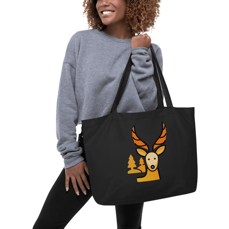 Vadideki Geyik Wilderness Stag Organic Tote product image (5)