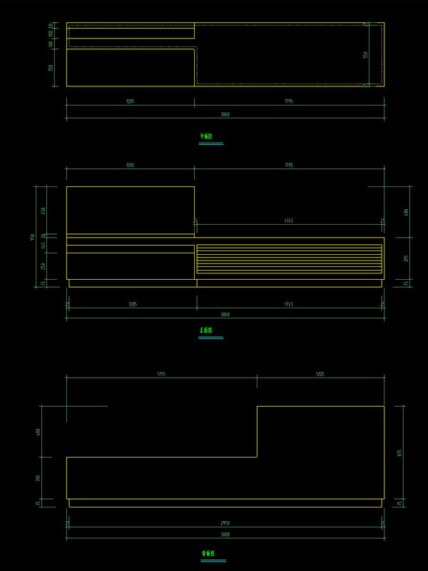 Left and right seats drawings product image (3)