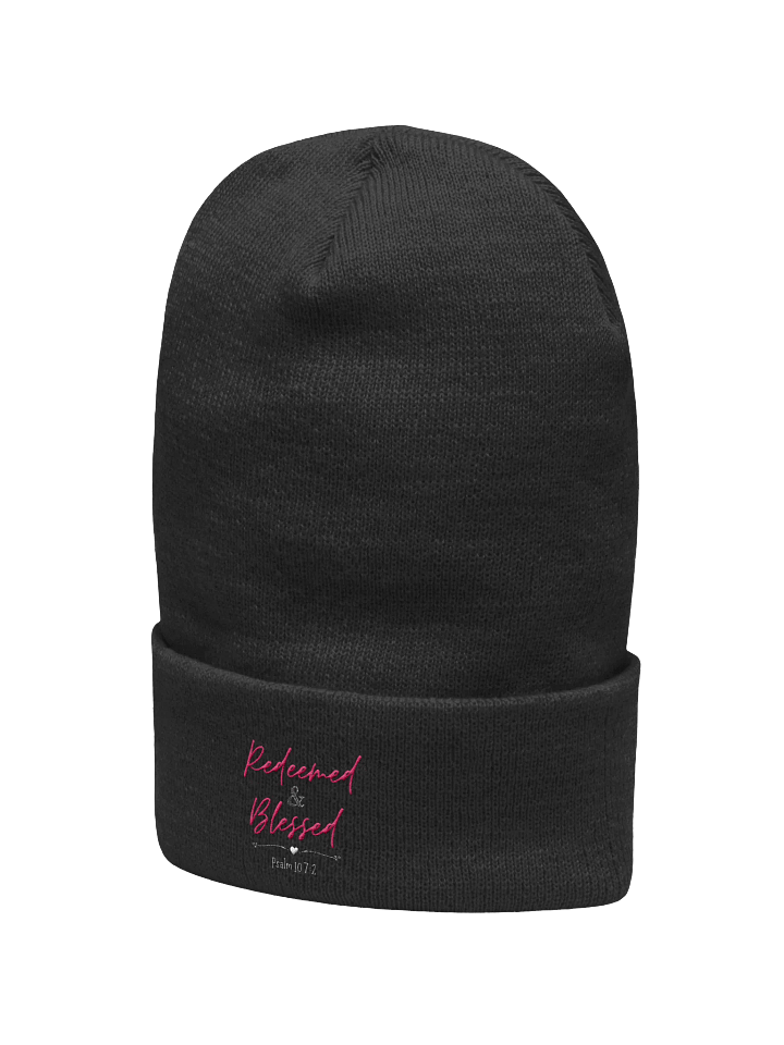 Redeemed & Blessed Cuffed Beanie product image (2)