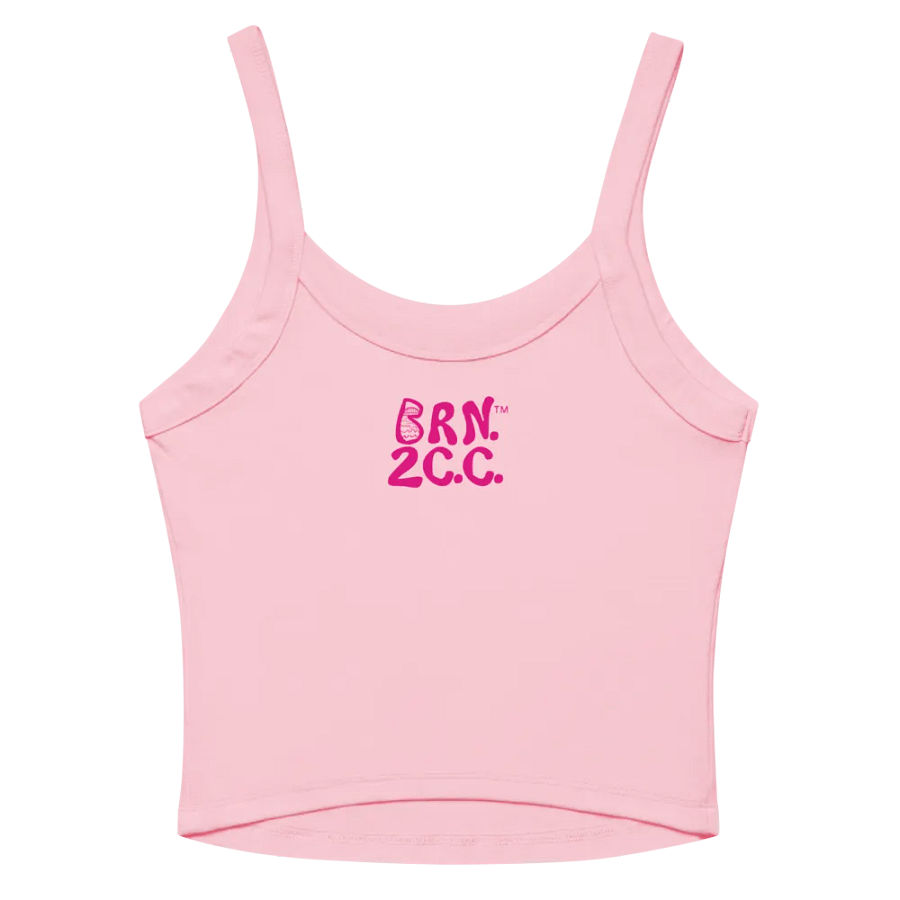 BOURNE to Cape Cod™ | Women’s Micro-Rib Tank | Coastal Cool with a Flattering Fit | Vibrant Pink Logo product image (19)