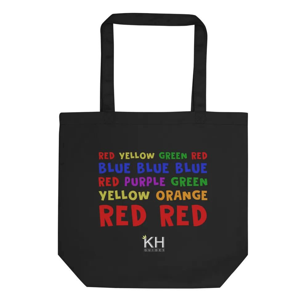 Color Song Small Tote with Lyrics product image (2)