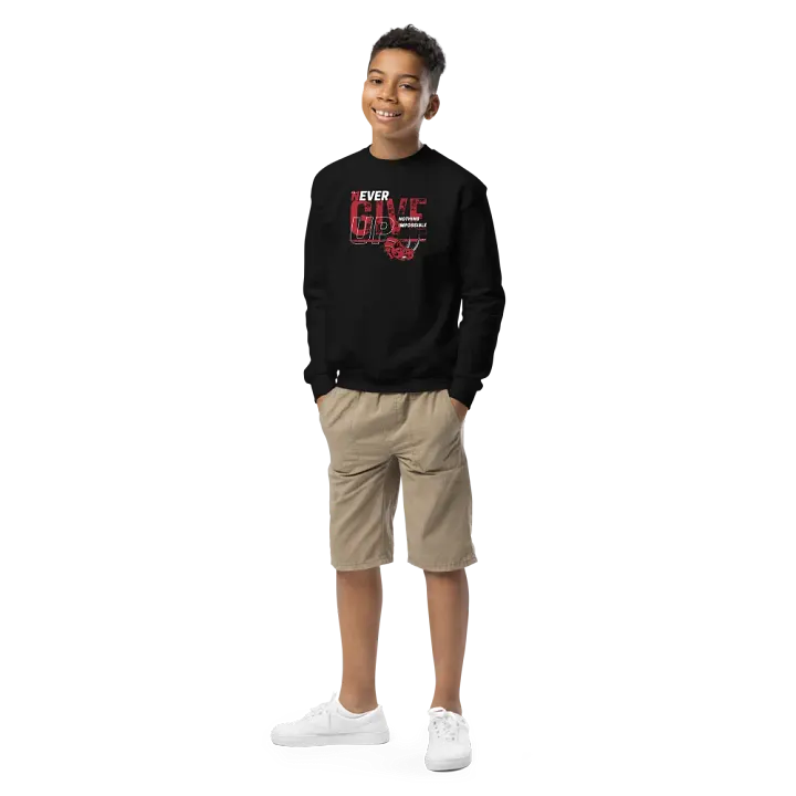 Grand Rapids Rampage Kids Crew Sweater by Gildan product image (1)