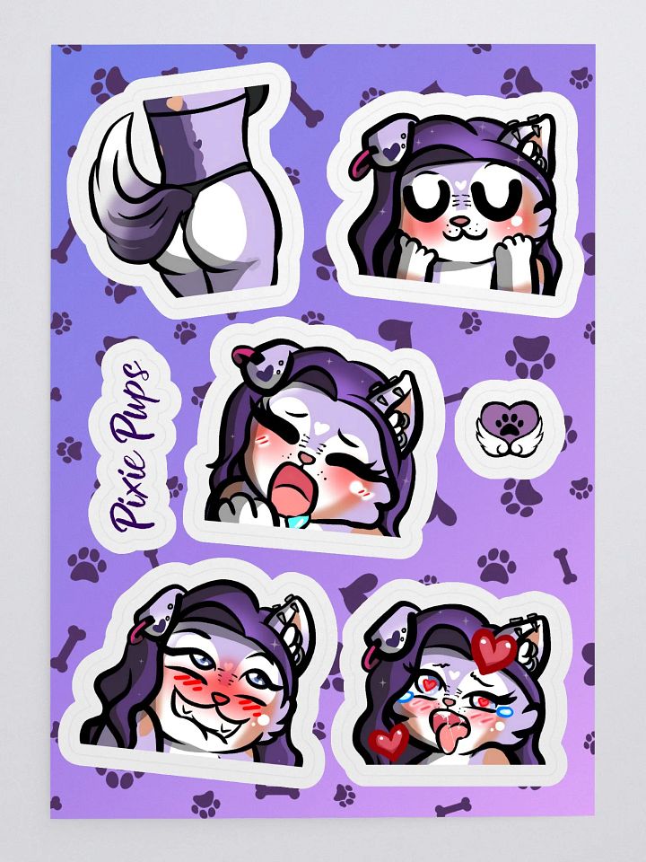 UwU Pixie Sticker Pack product image (1)