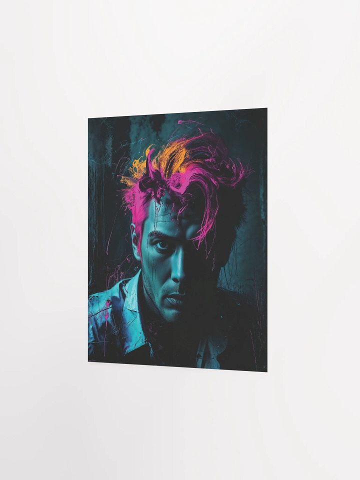Neon Rebellion Matte Poster product image (25)
