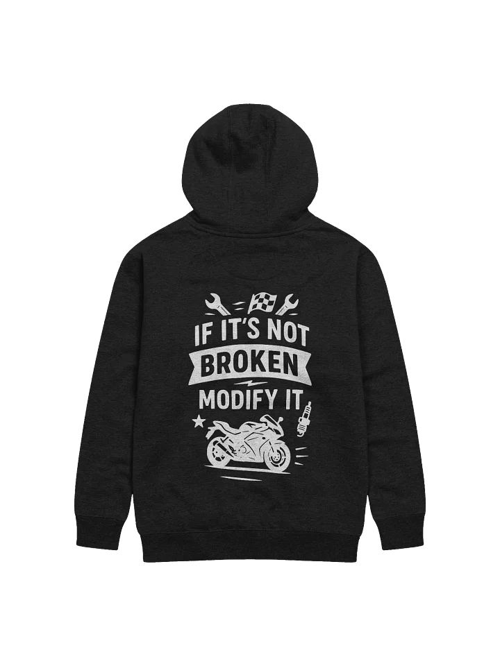 If Its Not Broken, Black Hoodie product image (1)