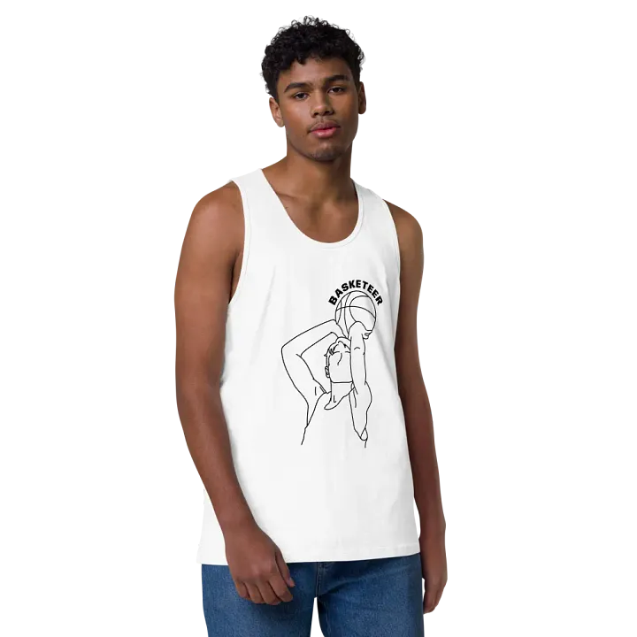 'Basketeer' Midweight Cotton Tank Top product image (2)