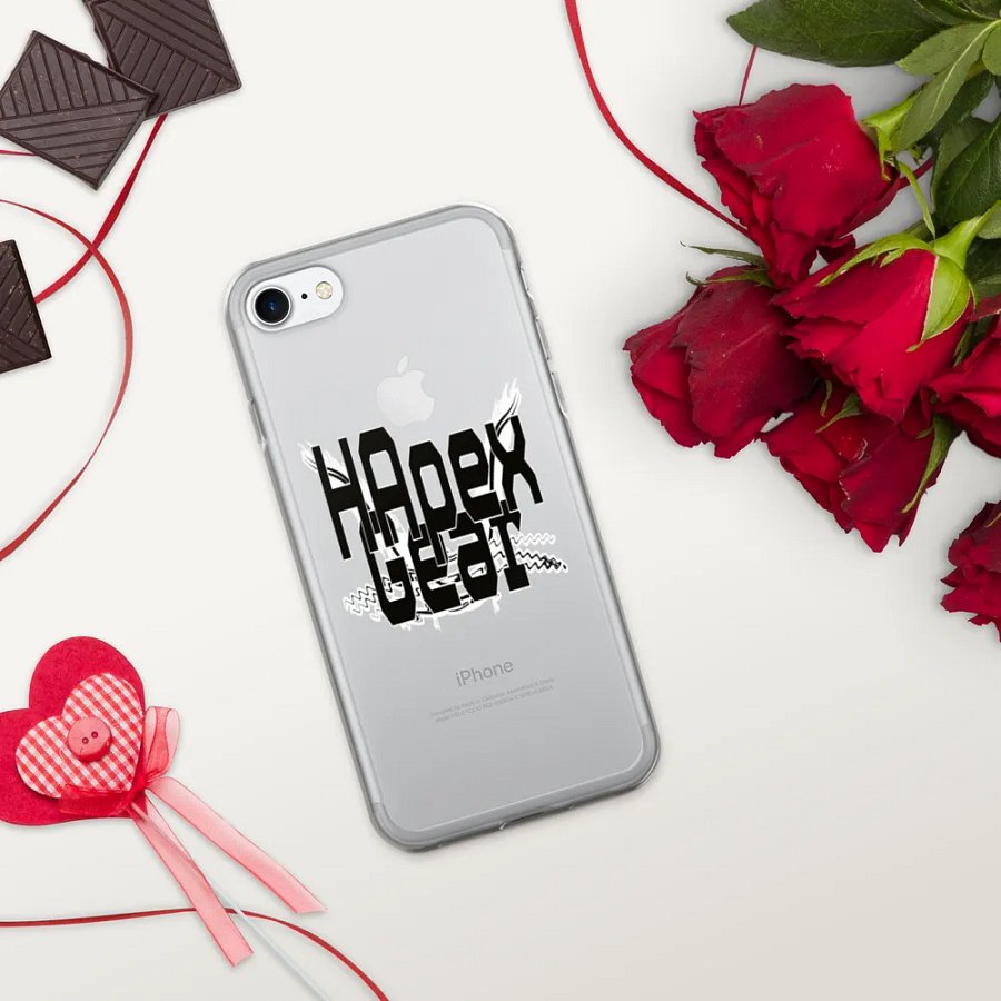 Black HApex Gear Black Logo - Clear - Case for iPhone® product image (10)