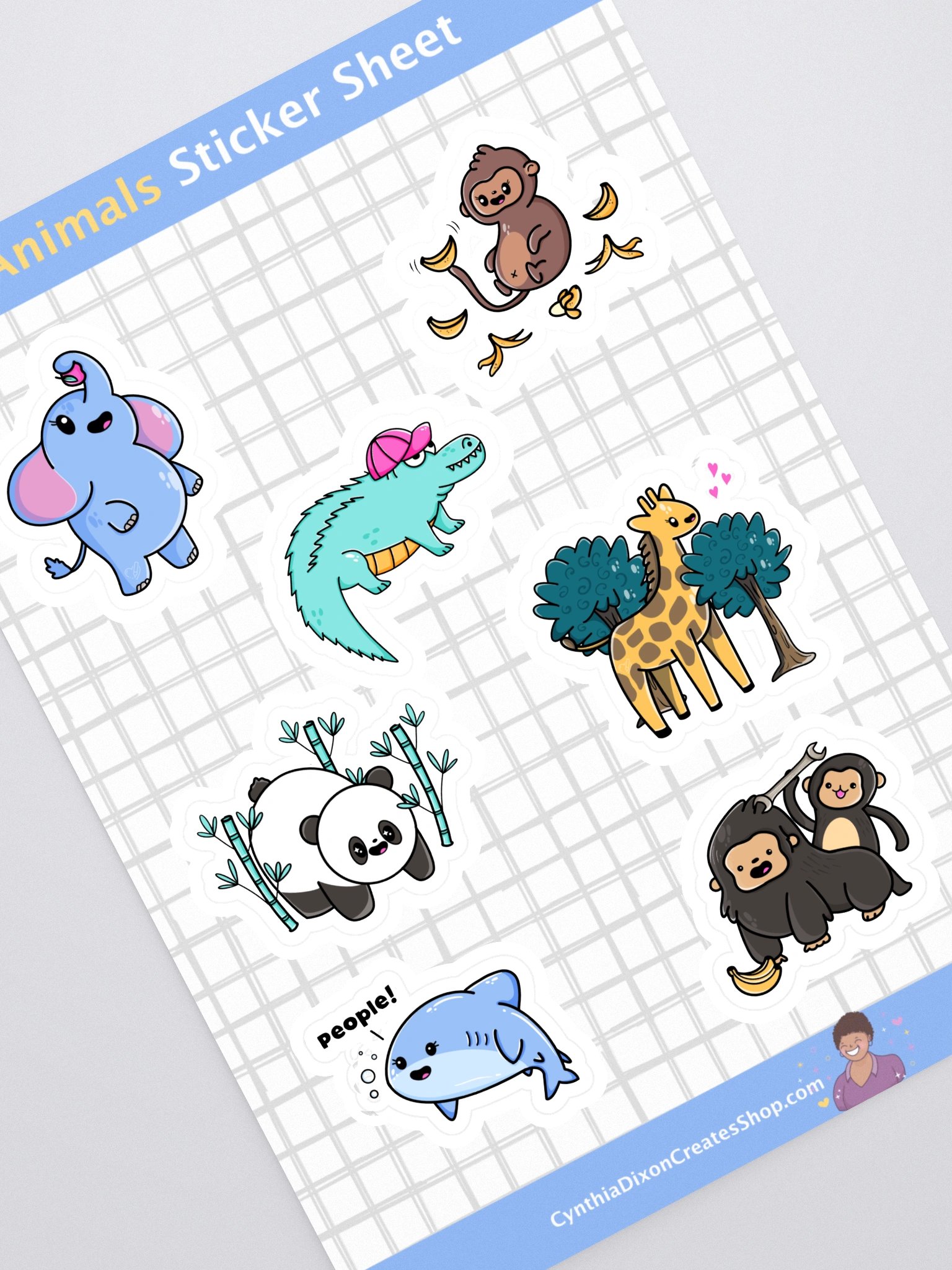 Animals Sticker Sheet product image (1)
