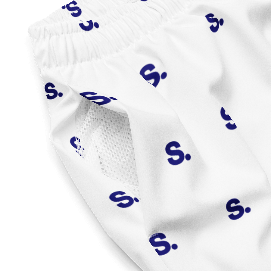 S. White Swim Trunks product image (3)