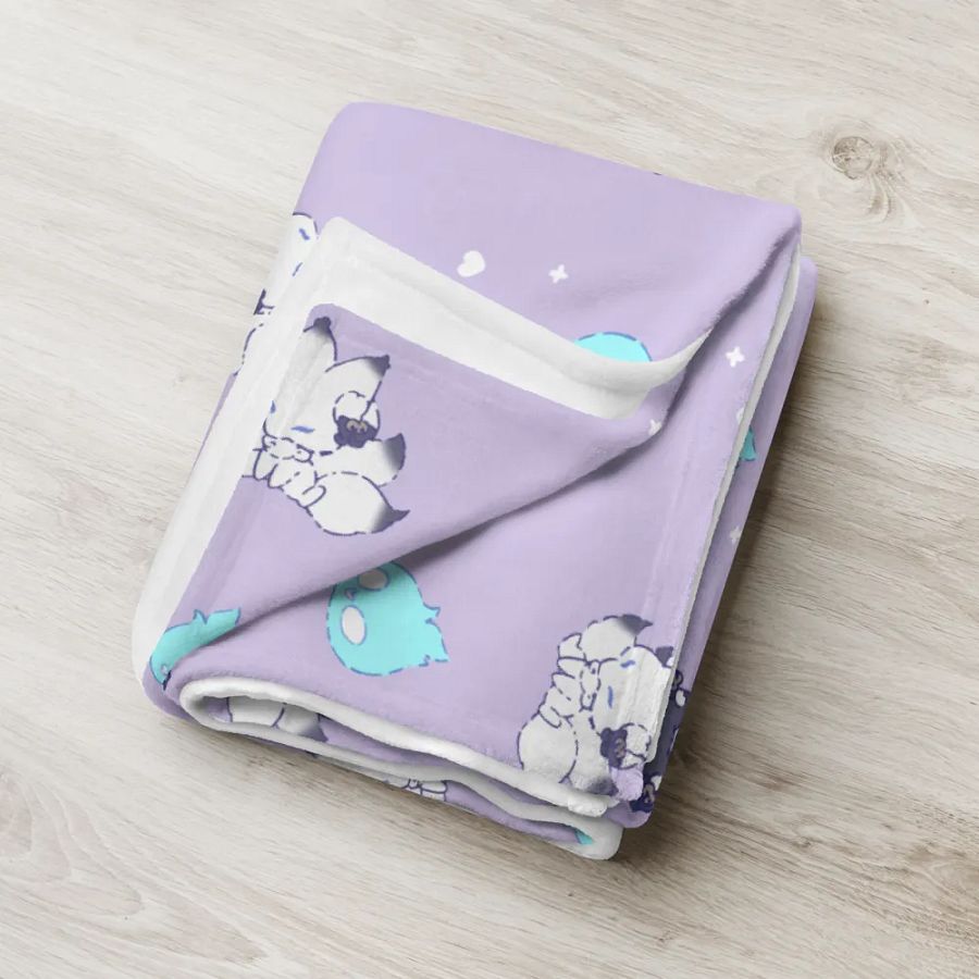 meiya, meinya & wisps blanket (purple) product image (6)