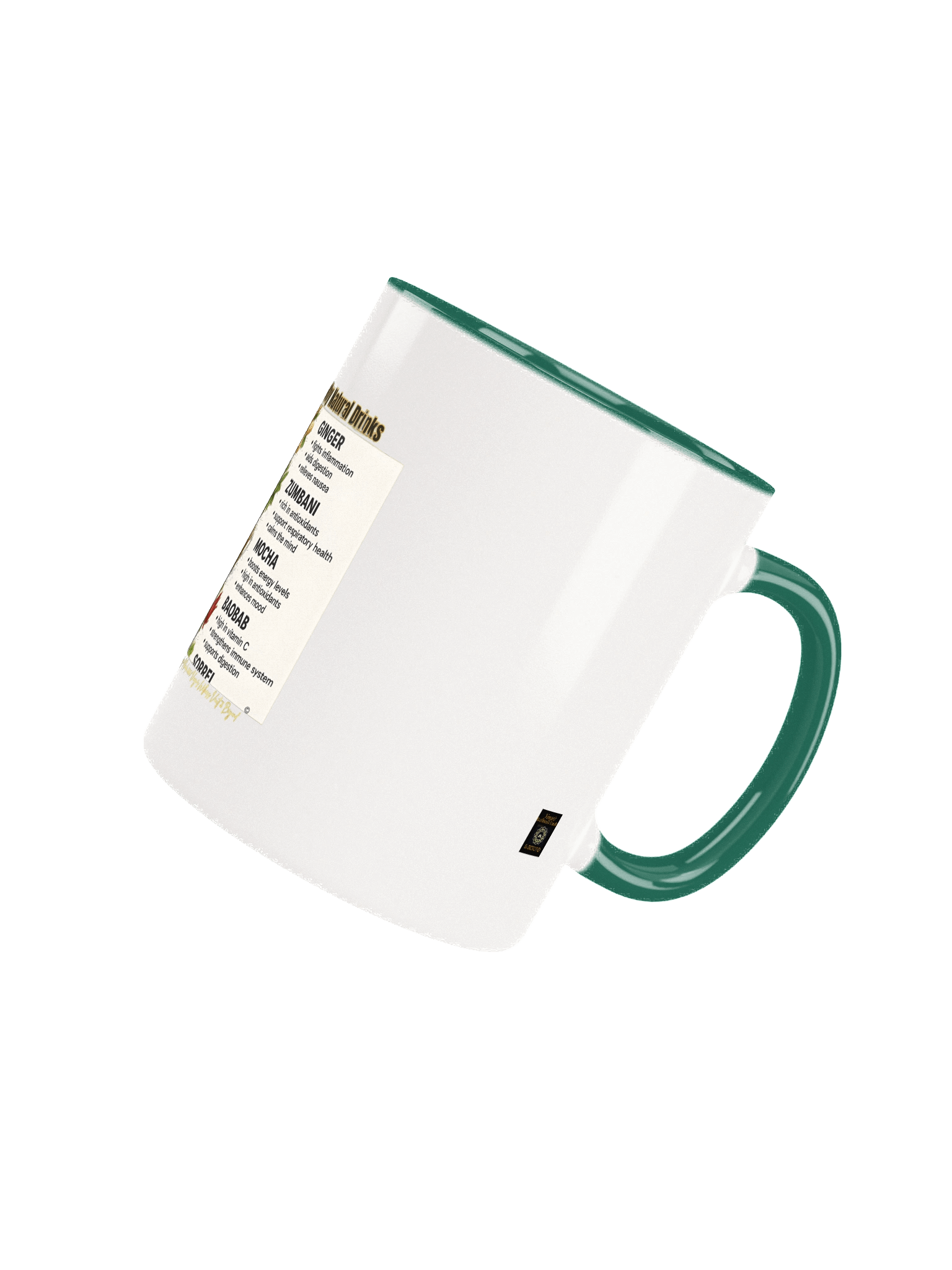 Nourishing Natural Drinks Ceramic Mug product image (3)