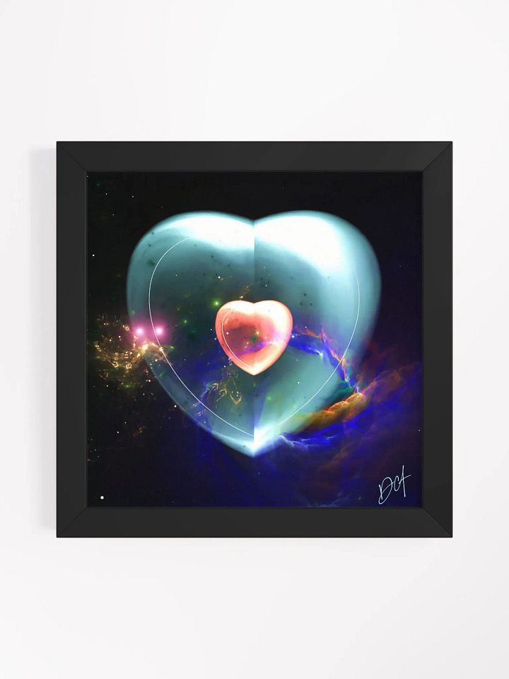 Celestial Heart - Framed Matte Poster product image (1)