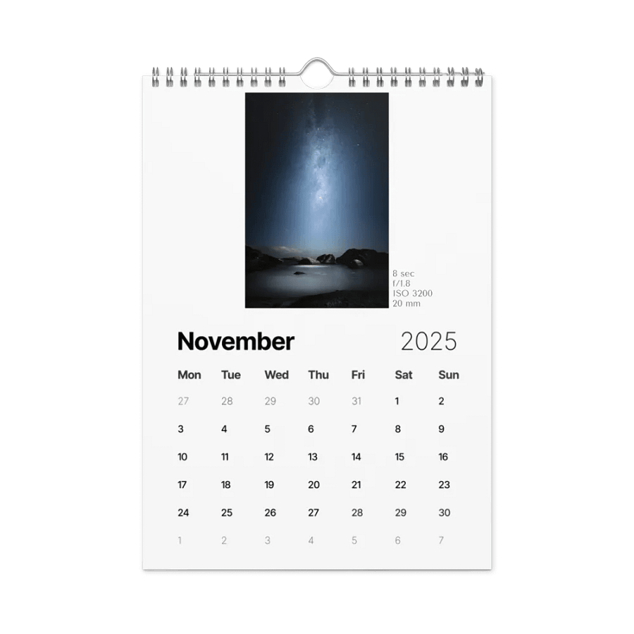 Jason Roberts Landscape Photography 2025 Calendar product image (4)
