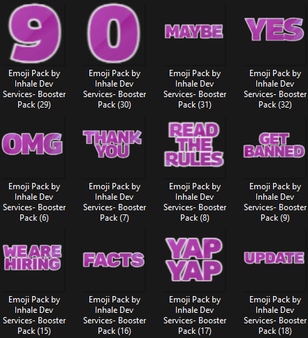 Hott Pink Word Expression Emojis product image (1)