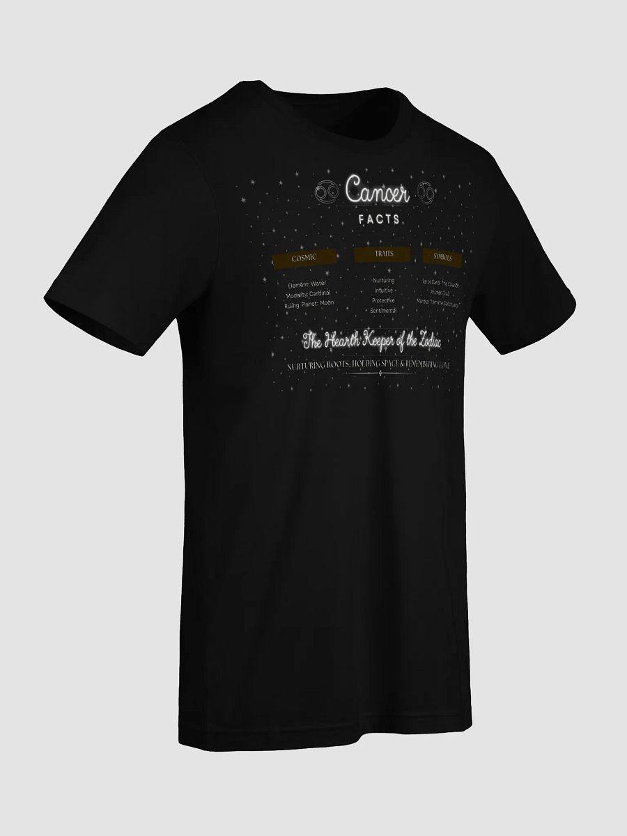 Cancer Zodiac 2025, Attributes Table, Tee product image (9)