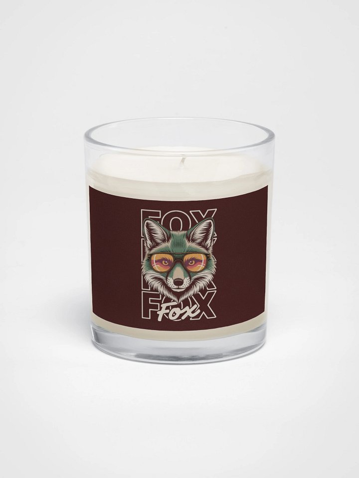 Sleek Fox Reflection Candle product image (1)
