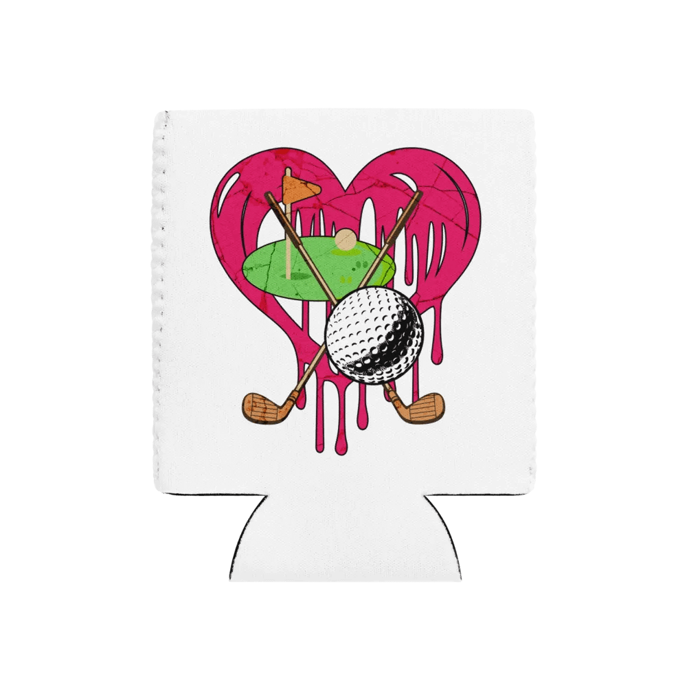 Heart Golf Lover's Dream Can Cooler product image (1)