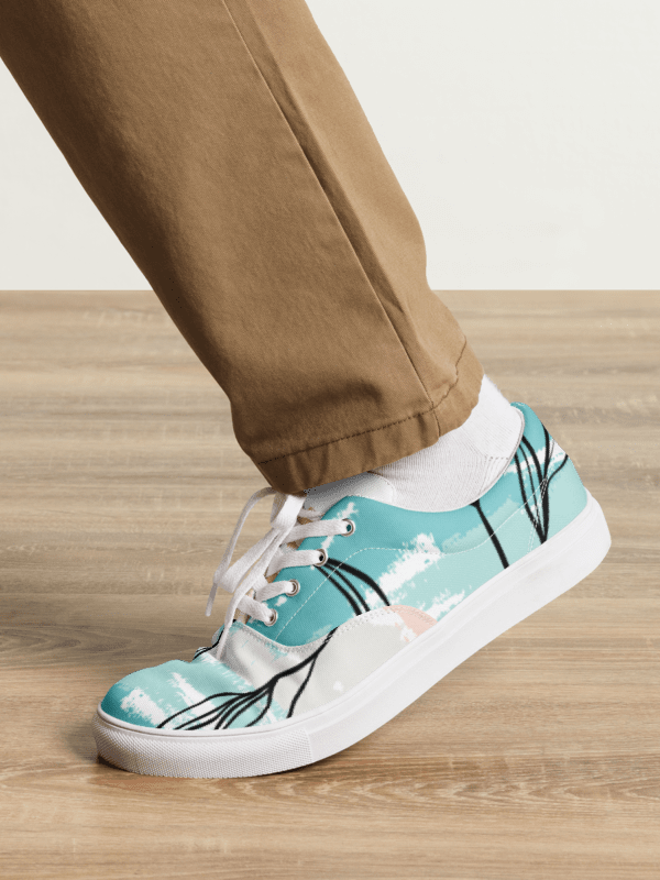 Botanical Bliss Lace-Up Canvas Shoes product image (10)