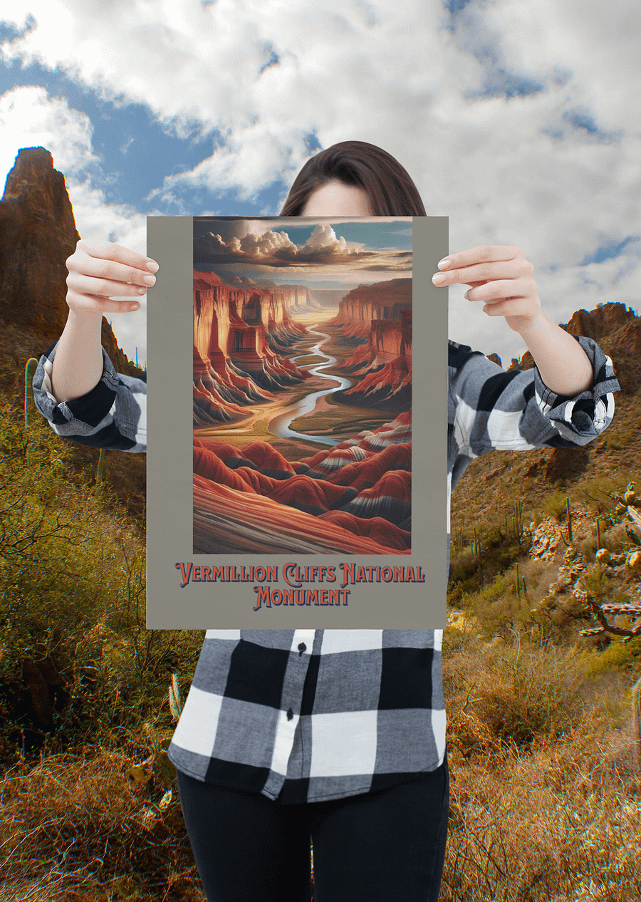 Vermillion Cliffs, Arizona Majesty Poster product image (4)