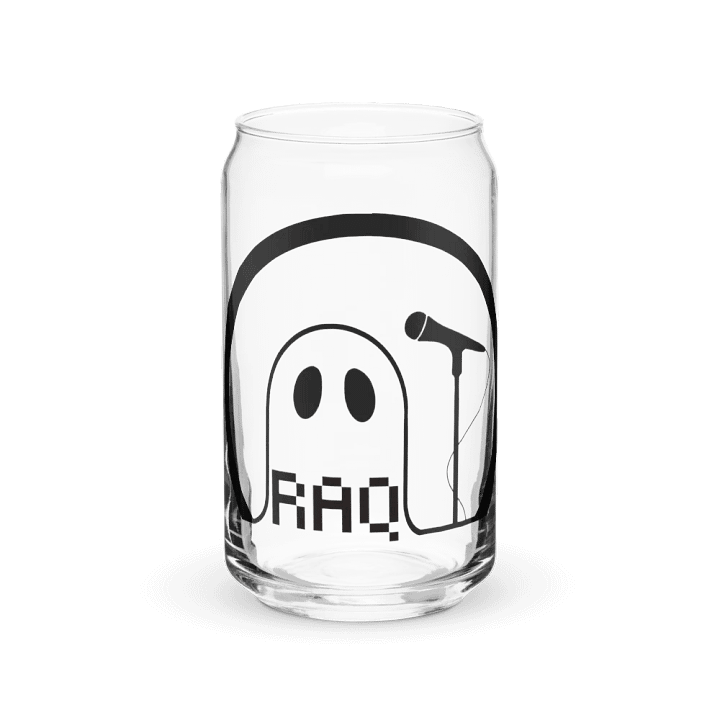 Can Shaped Glass (Raq Logo) product image (2)