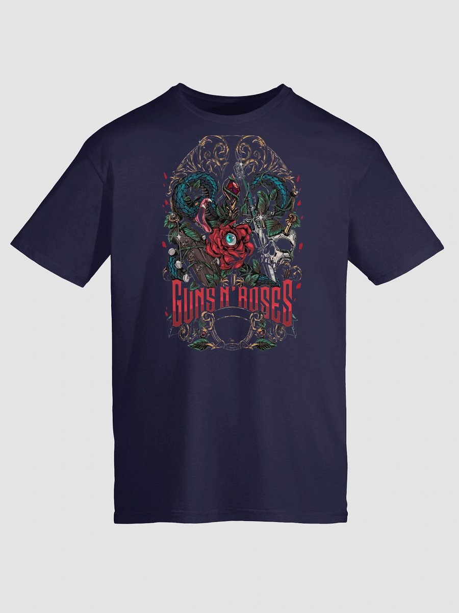 Guns N' Roses T-Shirt - Use Your Illusion Snakes & Roses Crest product image (6)