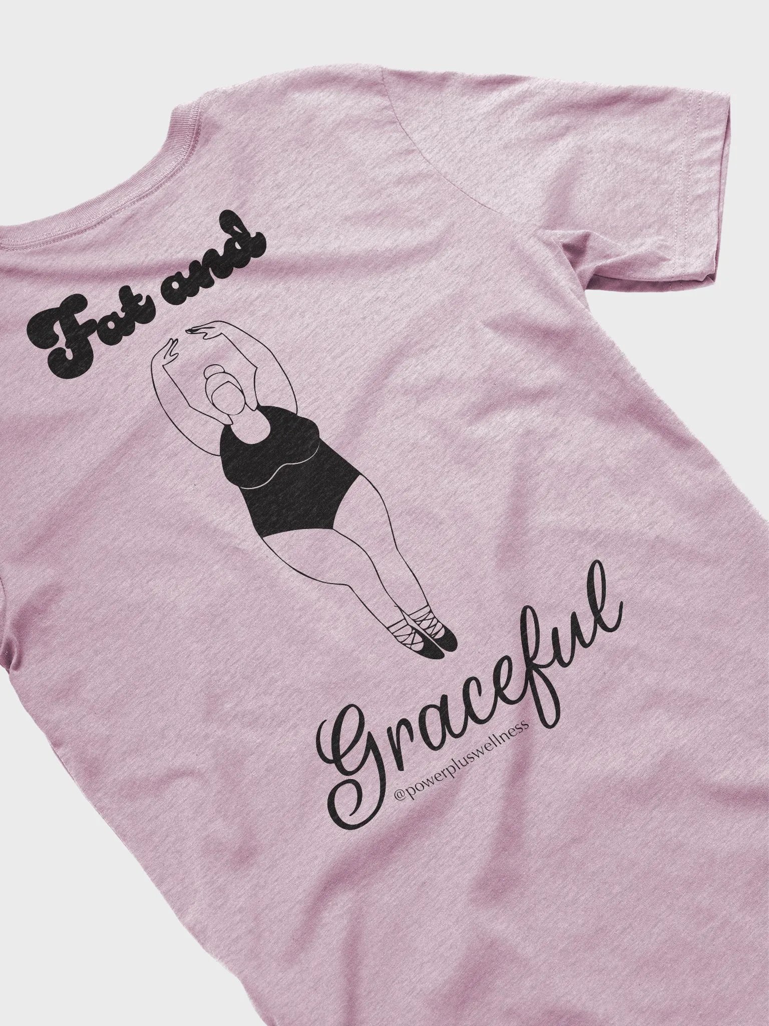 Fat and Graceful Ultra-Soft Unisex Tee product image (4)