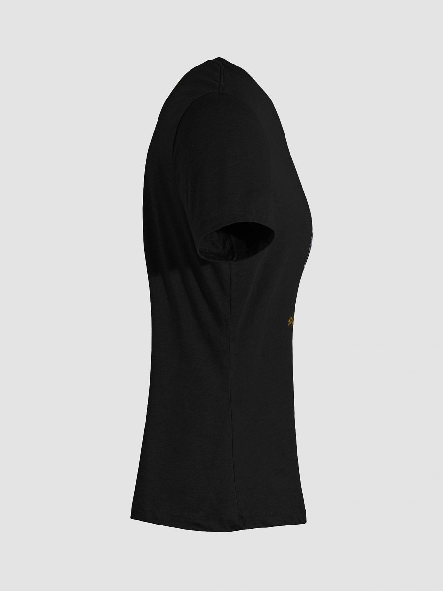 Destination Bigfoot Bronco Bigfoot Logo Bella+Canvas Women's Relaxed V-Neck T-Shirt (Black) product image (11)