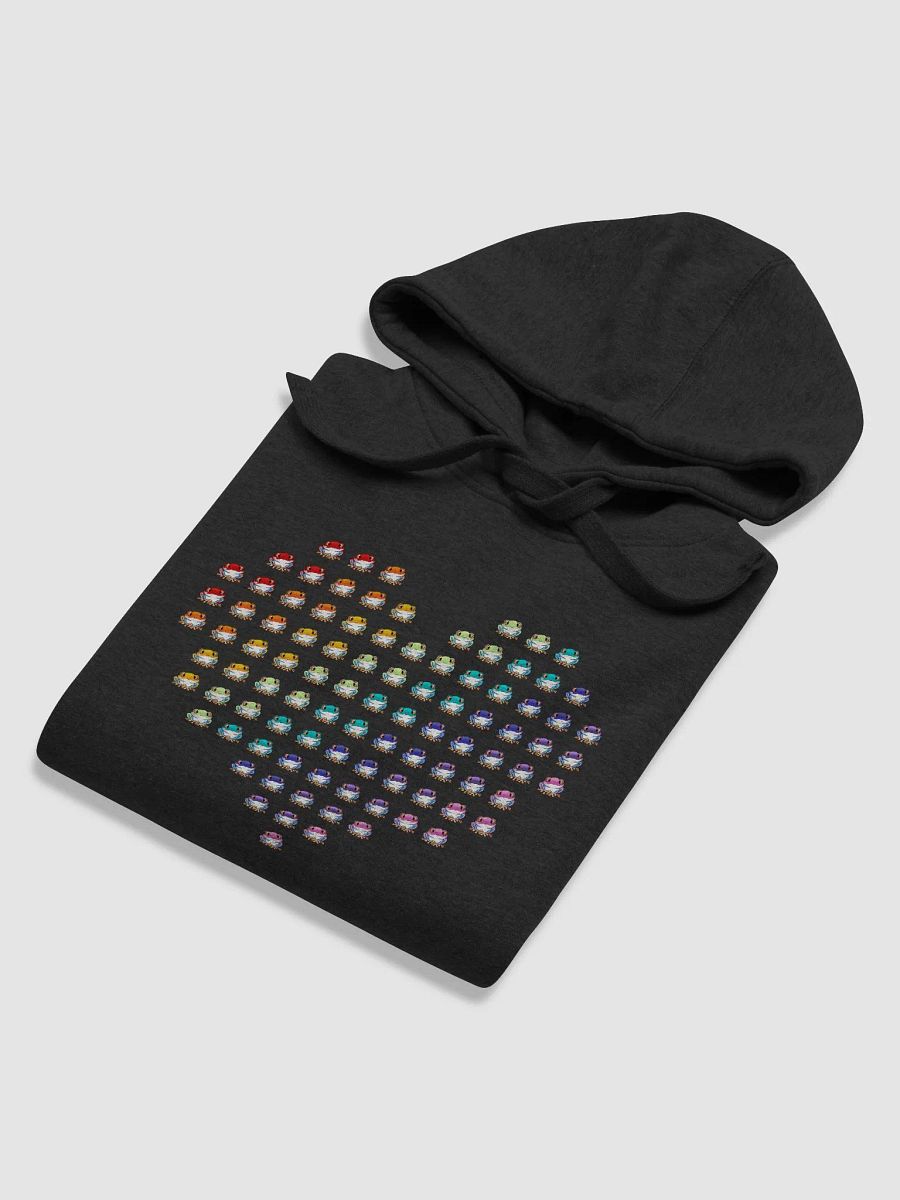Rip the Frog Pride Heart Premium Hoodie product image (3)