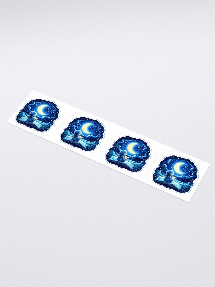 Moonlit Storytime Mini Strip Sticker product image (1)