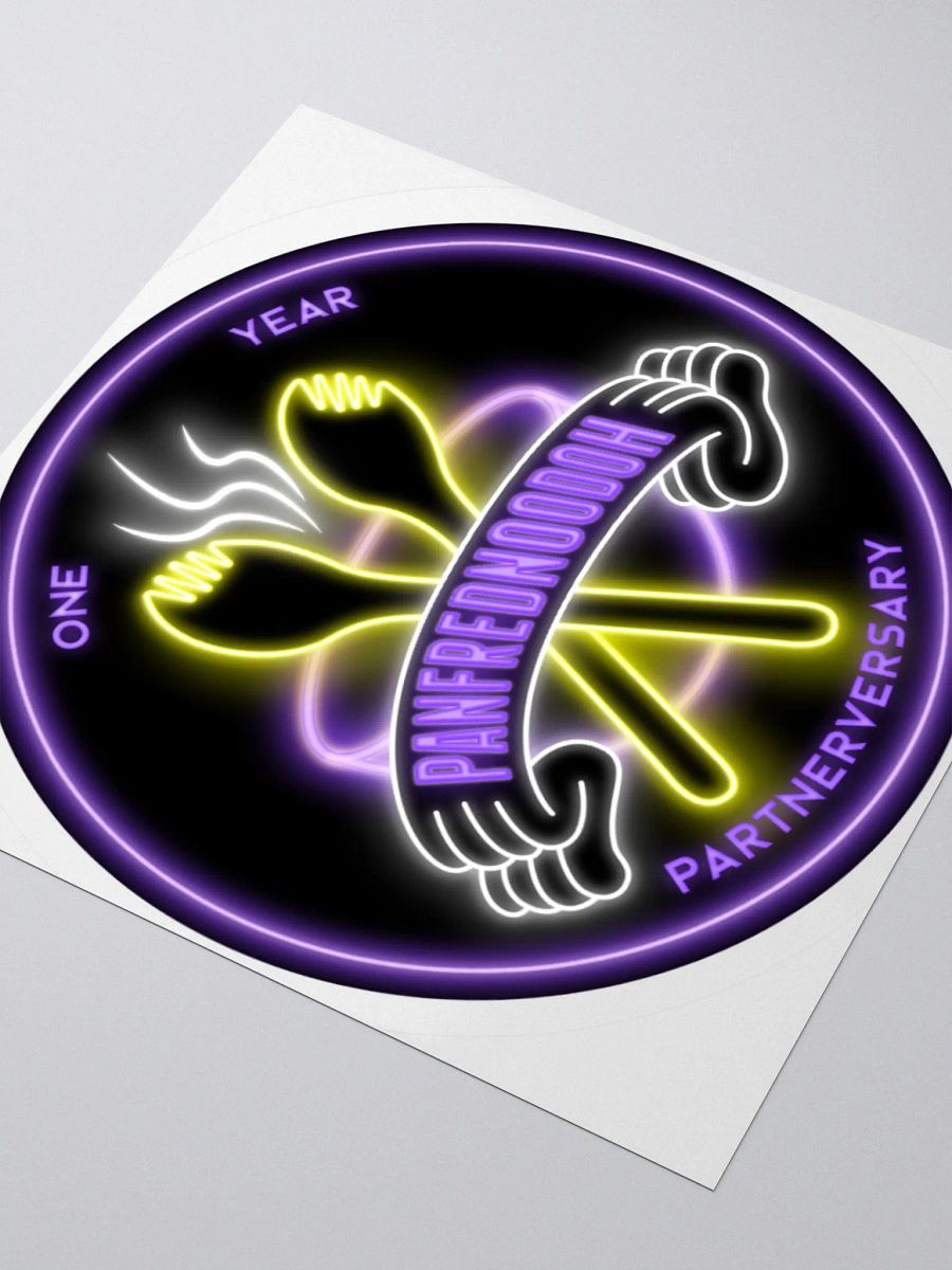Limited Edition 1-Year Partnerversary Sticker product image (6)