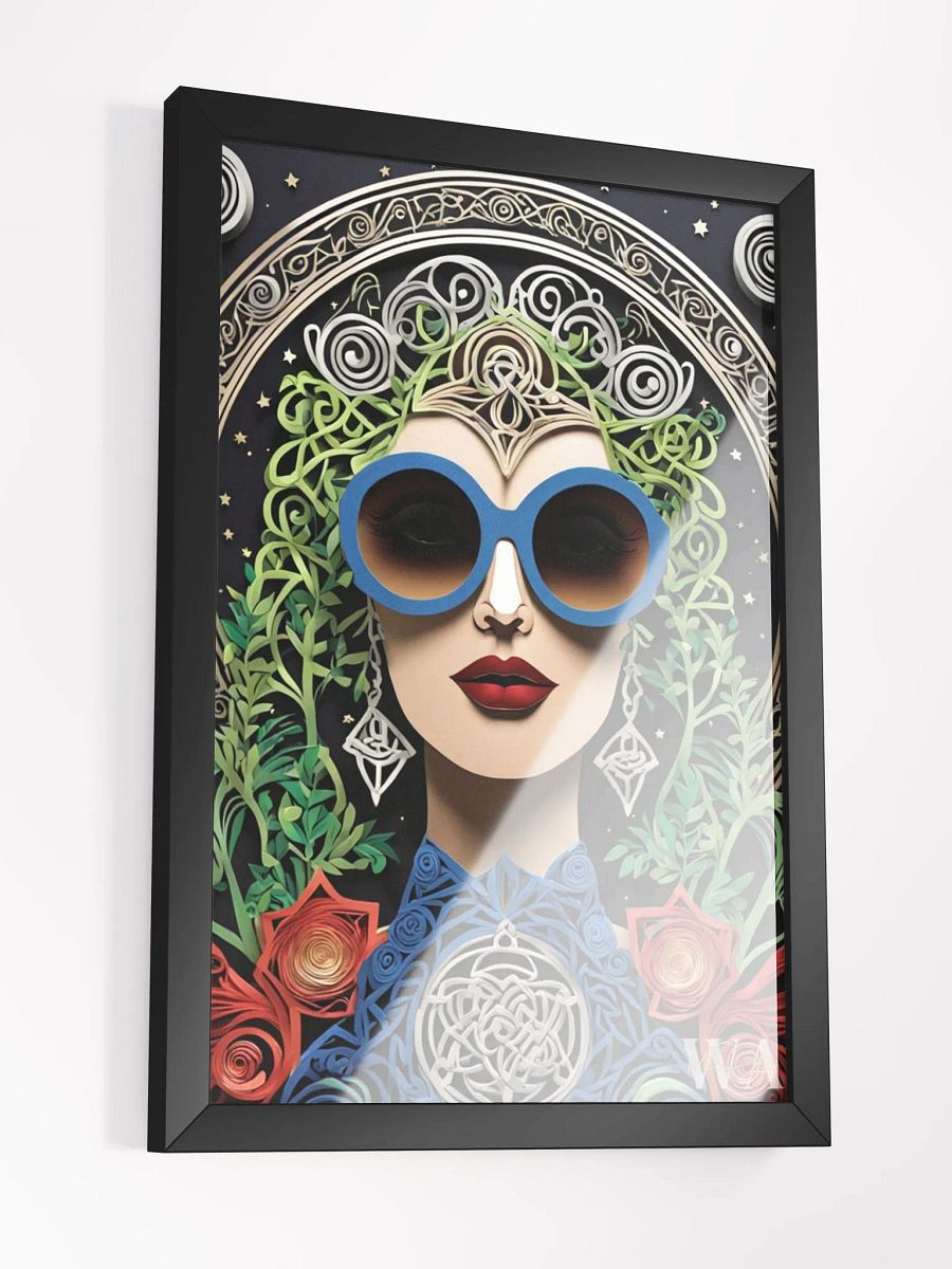 Winter Wiccan 13 - Framed Matte Poster product image (11)