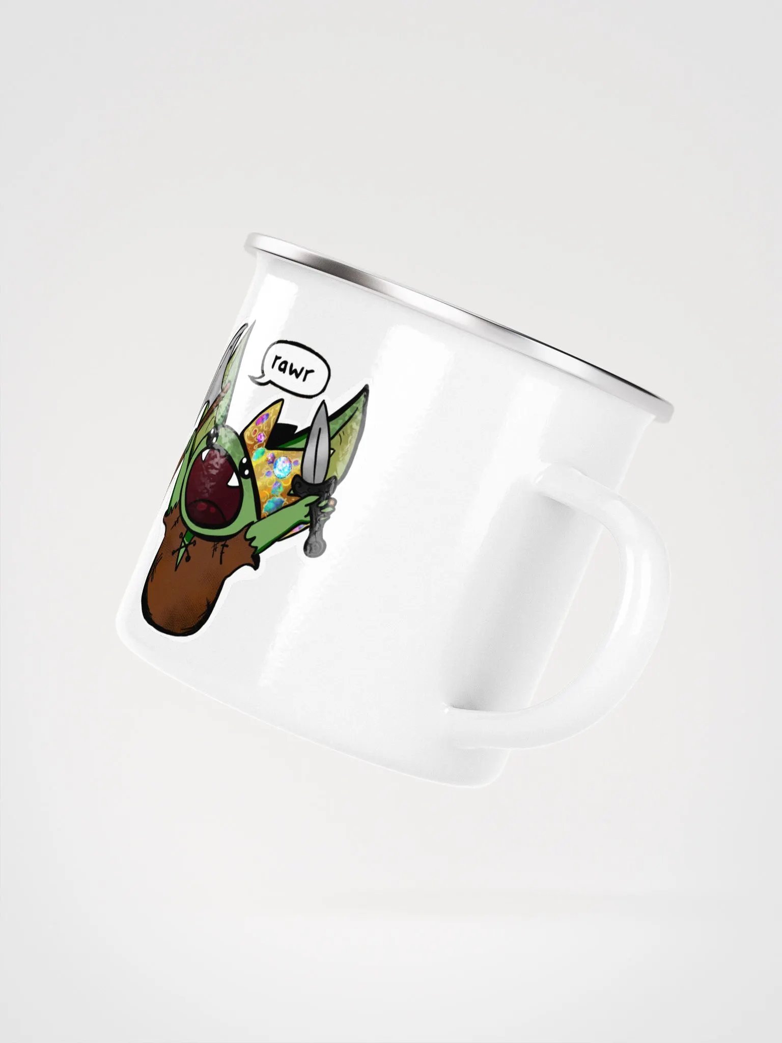 Internet Gremlin enamel mug product image (3)