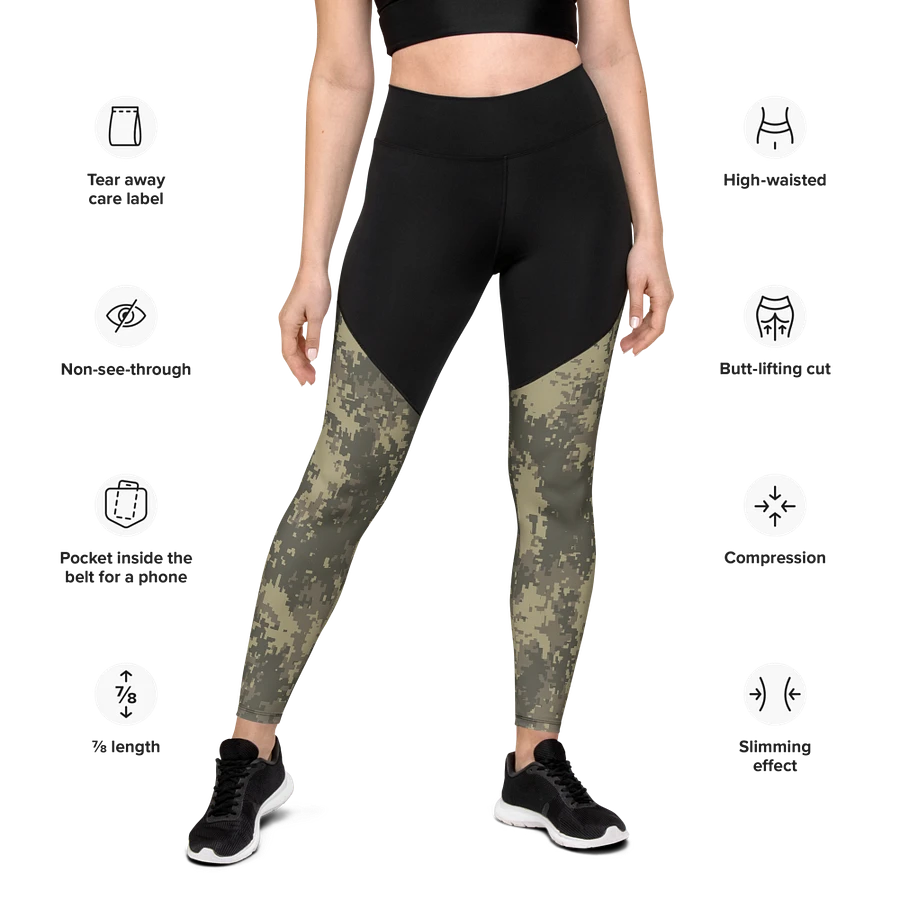 Vibrant Compression Sports Leggings product image (33)