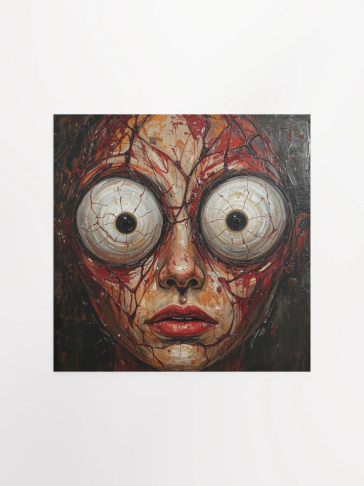 The Moment Before the Scream Matte Poster product image (3)