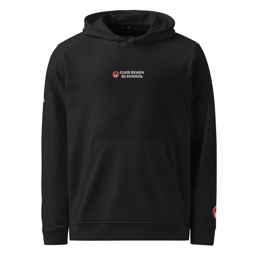 Club Ready DJ School Centre Embroidered Adidas Fleece Hoodie product image (1)