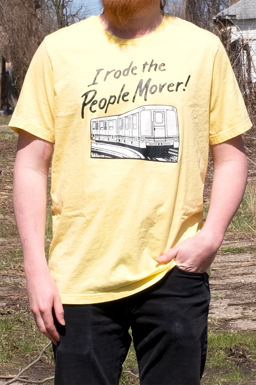 'Detroit People Mover' T-Shirt product image (2)