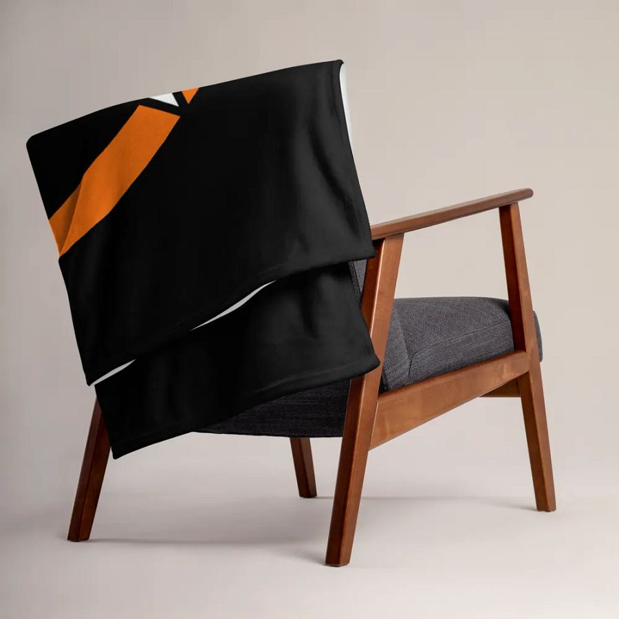 'OA' Symbol Throw Blanket - Black product image (4)