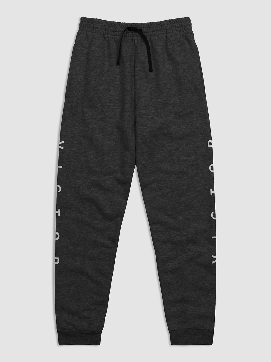 V I C T O R | Unisex Joggers | Black product image (6)