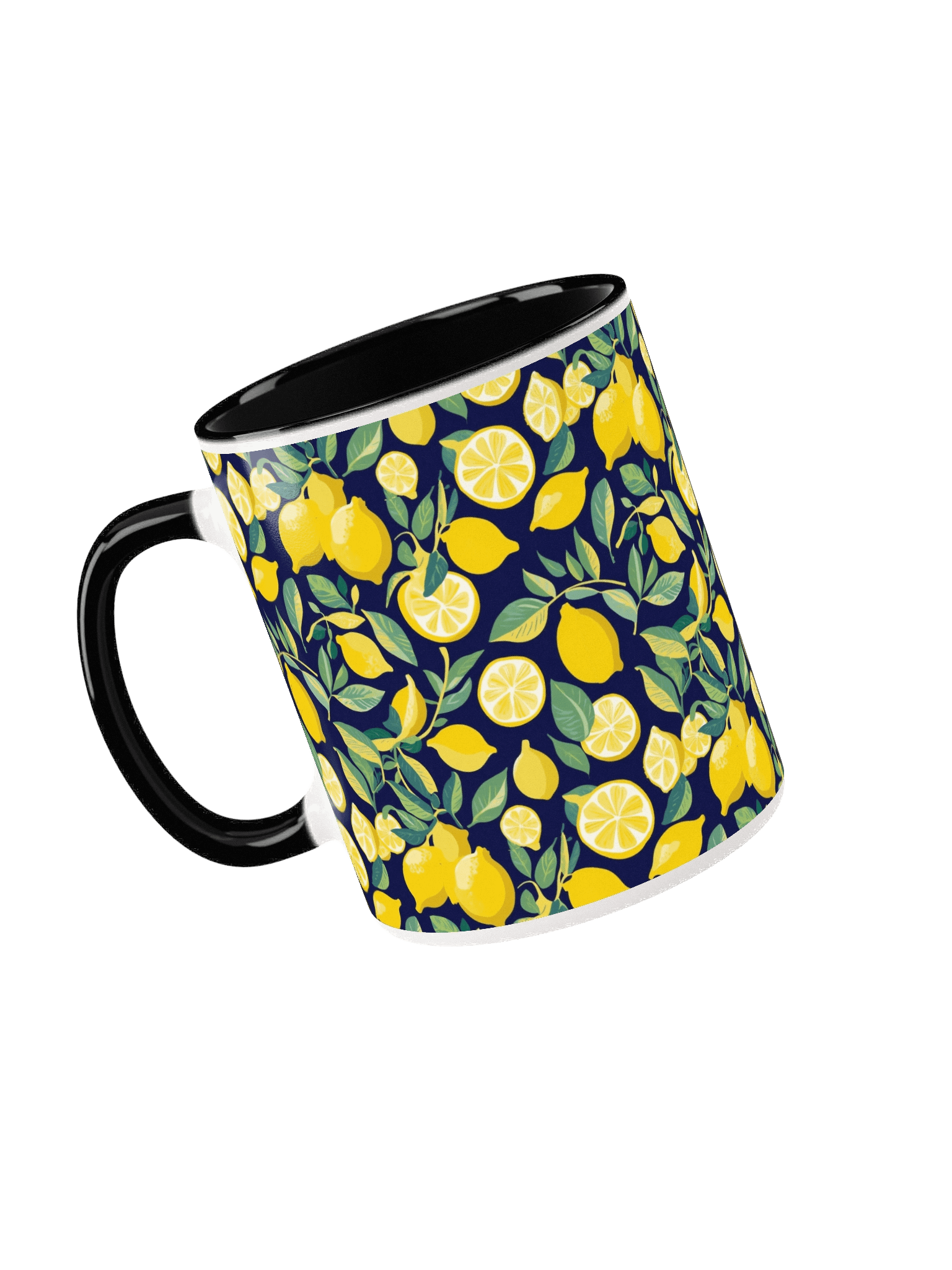 Vibrant Inner Colors Ceramic Mug-Lemons product image (36)