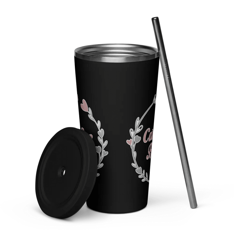 Campfire Babe Wreath Insulated Tumbler product image (5)