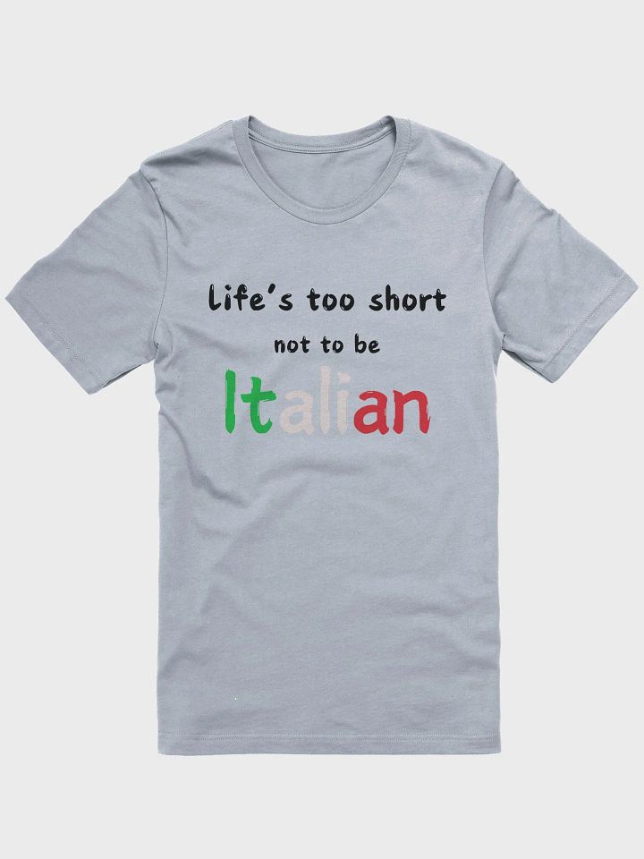 Italian Unisex T-Shirt product image (1)