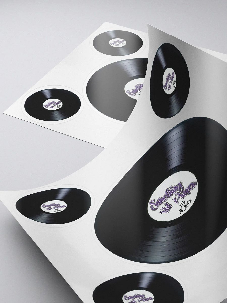 Something Proper Vinyl Record Decals product image (4)