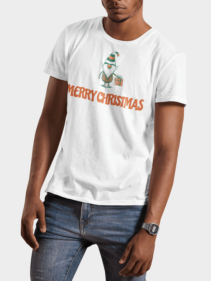 Merry Christmas Elf Gift Unisex T-Shirt product image (2)